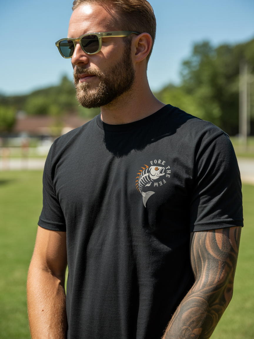 Fish Hook T-Shirt – Black