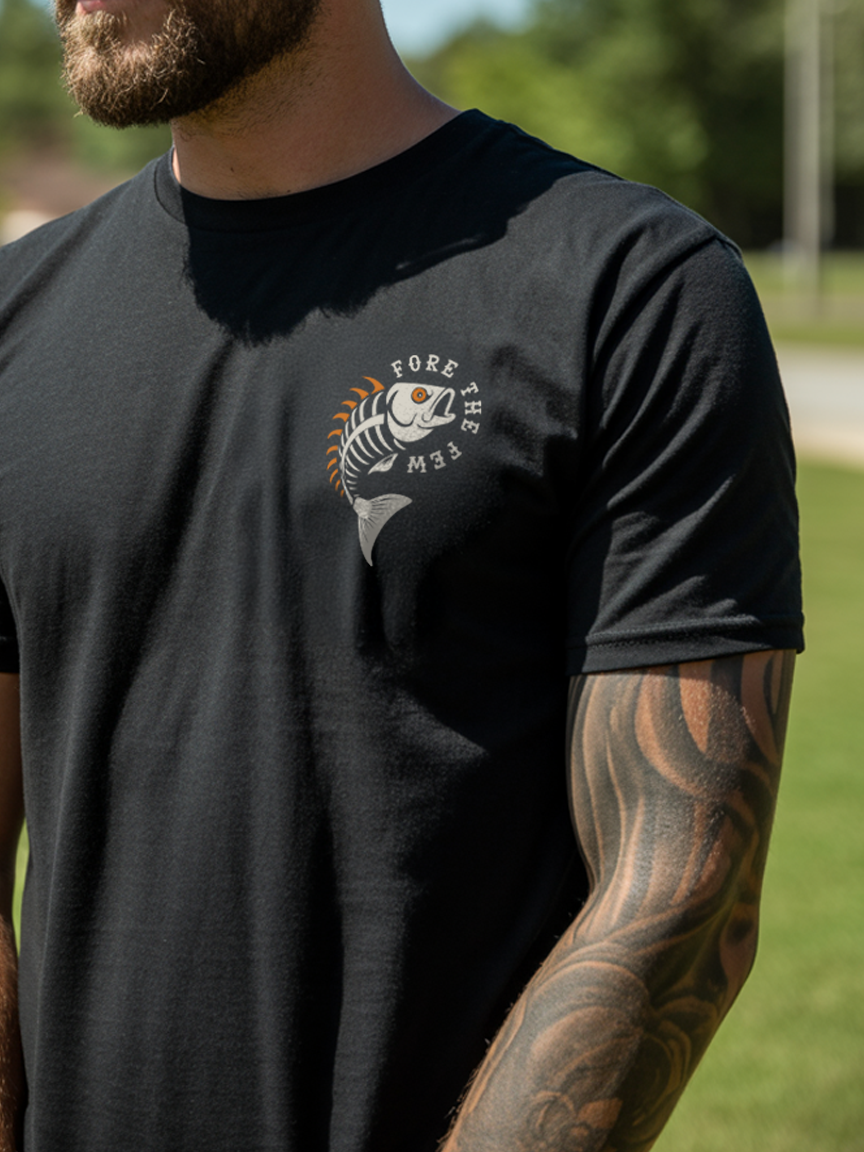 Fish Hook T-Shirt – Black