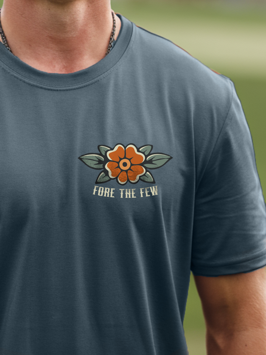 Perfect Shot T-Shirt – Heather Navy